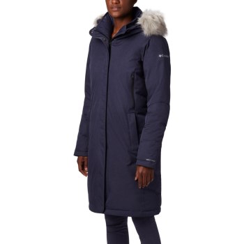 Columbia Hillsdale Parka, Chamarras Azul Marino Para Mujer | 216453-ZBR